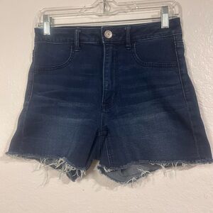 American Eagle Outfitters Dark Blue Jean Shorts